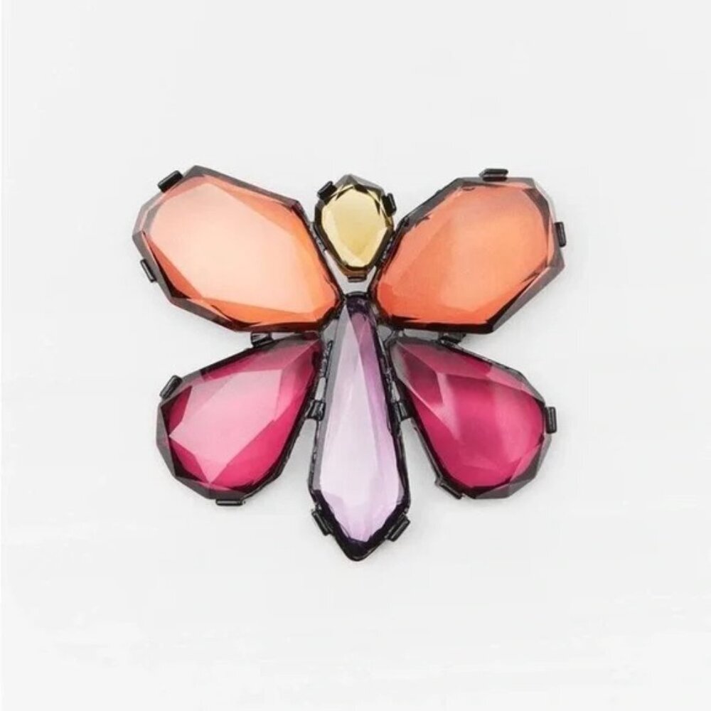 New Zara Resin Butterfly Brooch ✨🔥✨ No 🏷️ With Beautiful Gift Packaging 🎁 - Picture 3 of 6